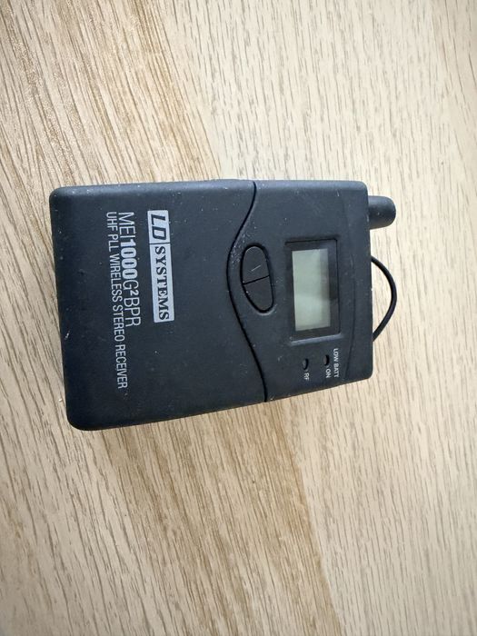 Vand receiver sistem in ear LD Systems MEI 1000 BPR G2