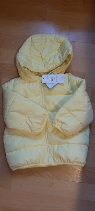 Geacă nouă galben-neon 86-92