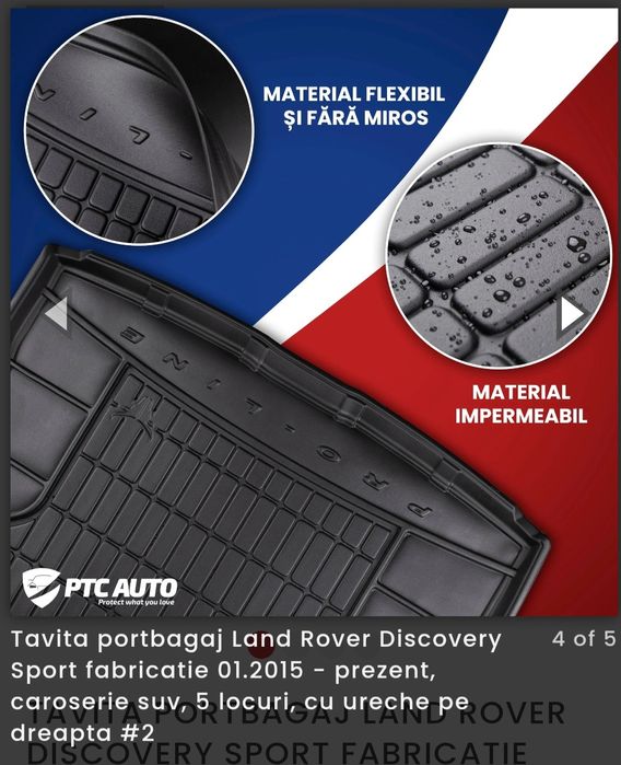 Tavita portbagaj Land Rover Discovery