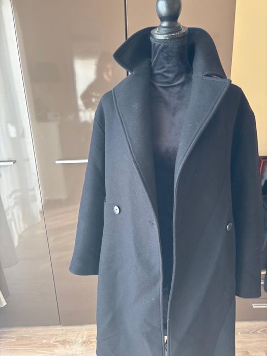 Palton din lana Zara Manteco