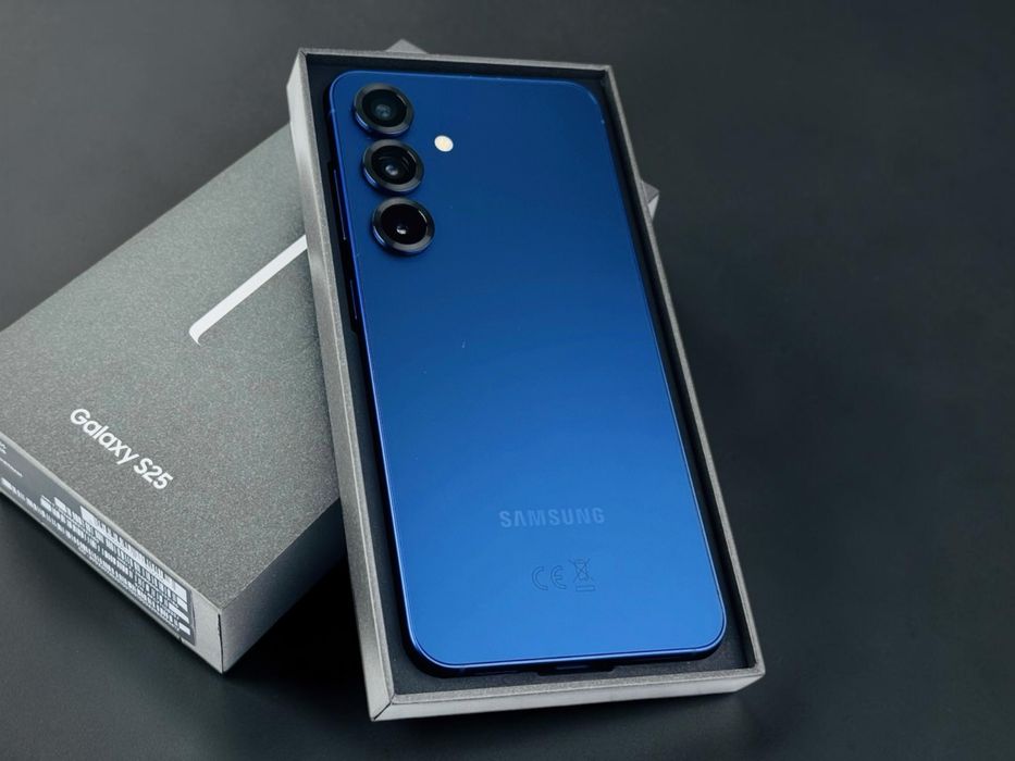 НОВ! Samsung Galaxy S25 5G 128GB 12RAM Navy 2г. Гаранция!