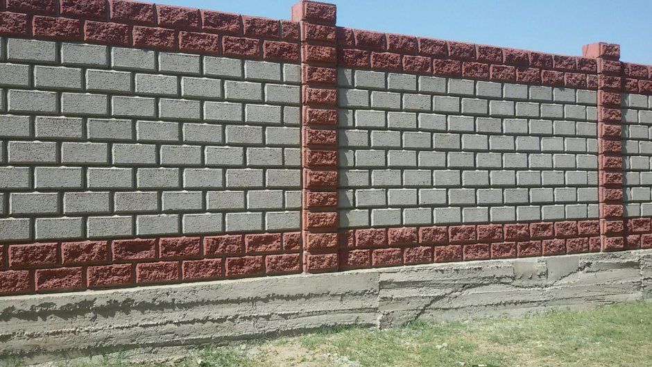 Кладка забора профисонално