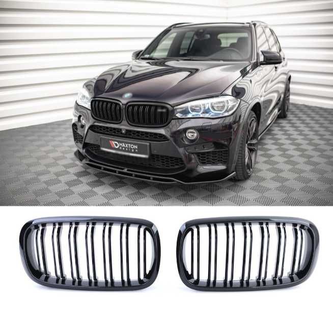 Grile Duble M / Negru Lucios / BMW X5 F15 X6 F16