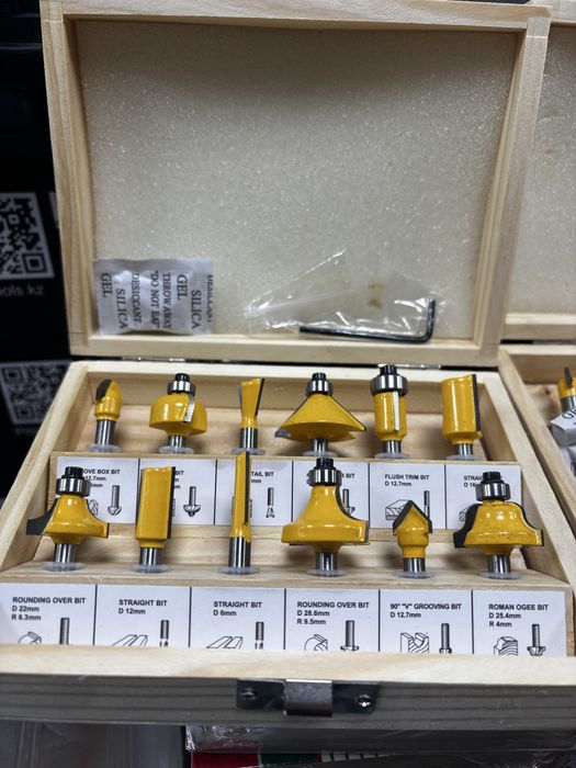 Фрезы для дерева разные наборы