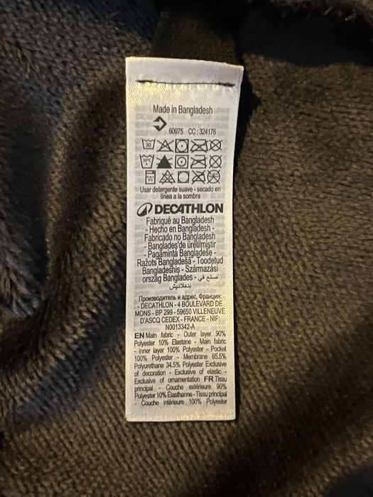 MT100 Geaca Softshell, FORCLAZ, Decathlon