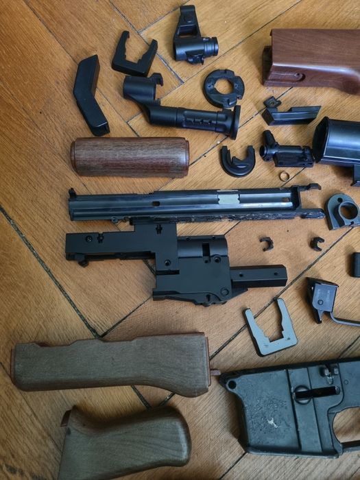 LOT PIESE AIRSOFT  ak și  m4