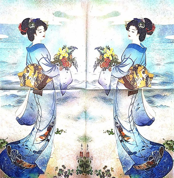 Лот 10 броя салфетки-паяжинки за колекция