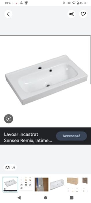 Lavoar pt mobilier de baie Remix