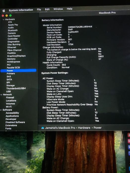 Macbook core i7 16gb / 512gb