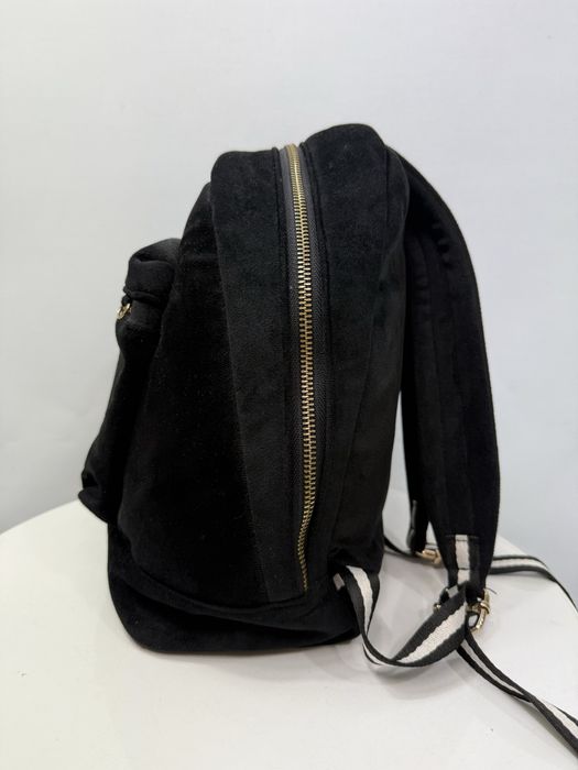 Bjällra of Sweden черна кадифена малка раничка