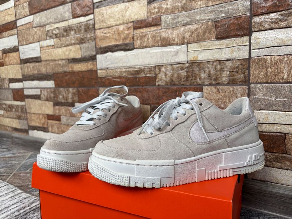 Nike AF1 Pixel Women's Shoes Platform Photon Dust/White/Lilac/Venice DN5058-001