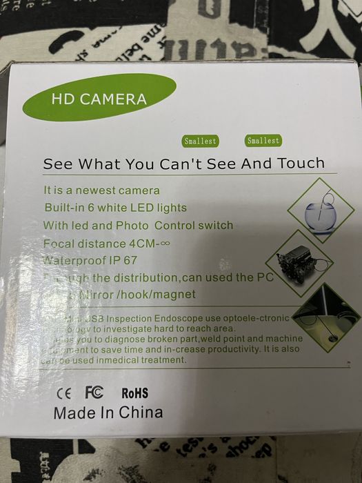 Продам камеру эндоскоп