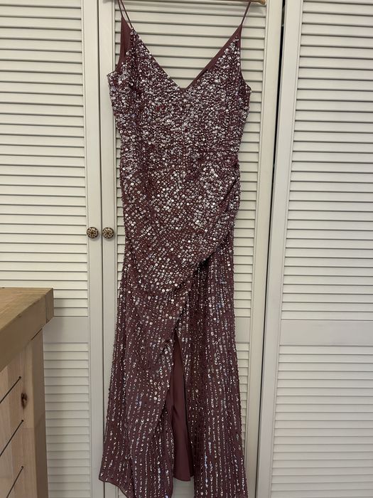 Rochie Asos, marimea 38, culoare mov pruna, maternity