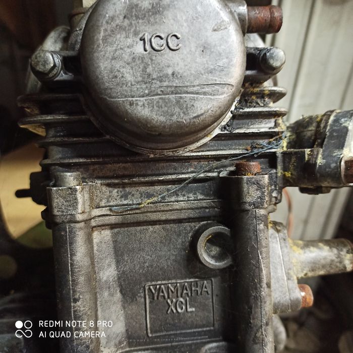 Двигатель Ямаха для мопеда 100 кубиков