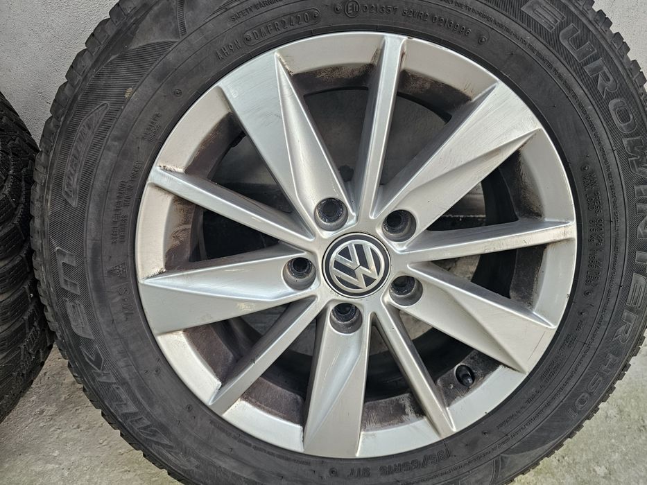 Jante R15 5x112 cu anvelope de iarna