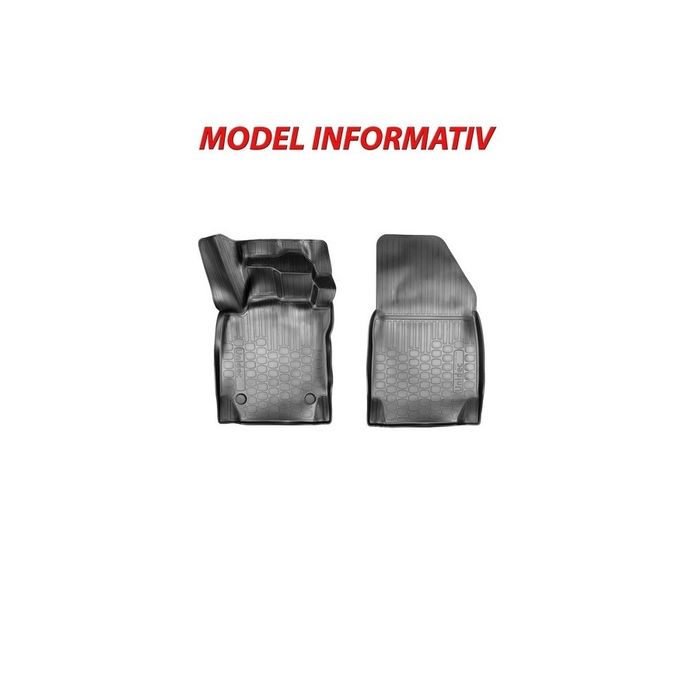 Covoare cauciuc stil tavita VW T5/T6 Transporter 2003-> pentru FATA