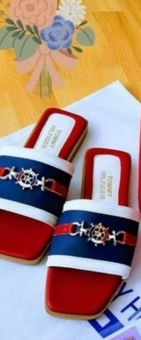 Papuci/șlapi dama super model, logo metalic