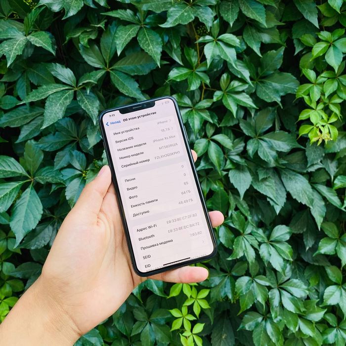 iPhone Xs Max Ideal holatda