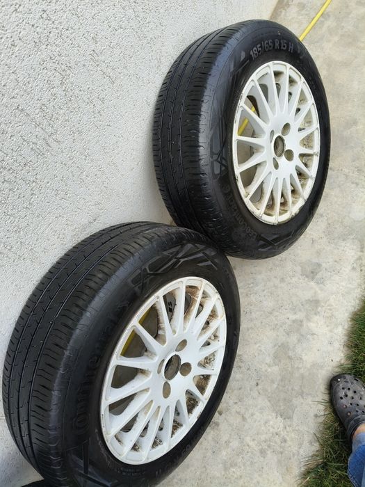 Jante OZ racing+ anvelope vara continental 185 65 R15 4 x 100
