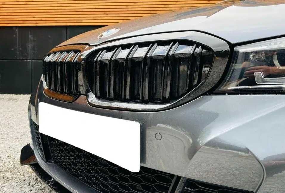 Бъбреци Решетки за BMW G20 G21, БМВ 3 серия г20 г21 Двойни Черен Гланц