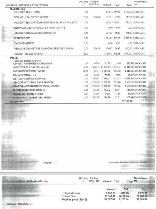 Vând DAF XF 440 Euro 6 (2015) - Investiție 7.800€ (Injectoare Noi DPF)