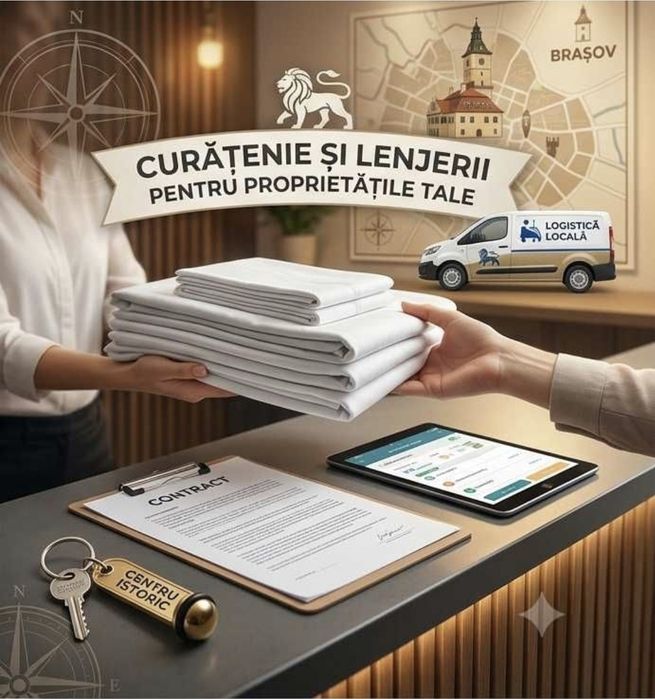 Servicii curatenie pentru regim hotelier, centrul istoric Brasov.