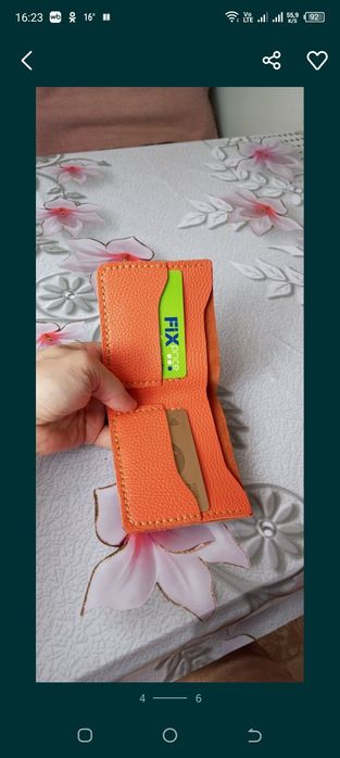 Продам новый - Кожаный кошелёк