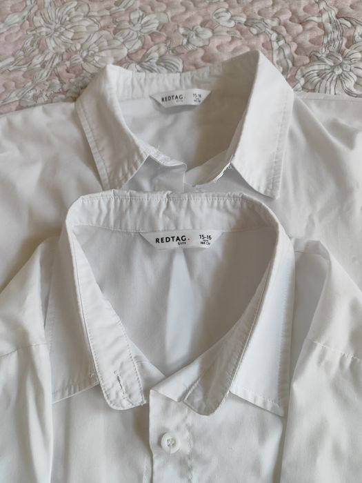 Zara  и Red tag. Продаю белые блузки хорошего кроя. Б.у.но в отличном
