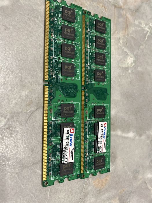 Оперативная память DDR2 1GB (2 планки)