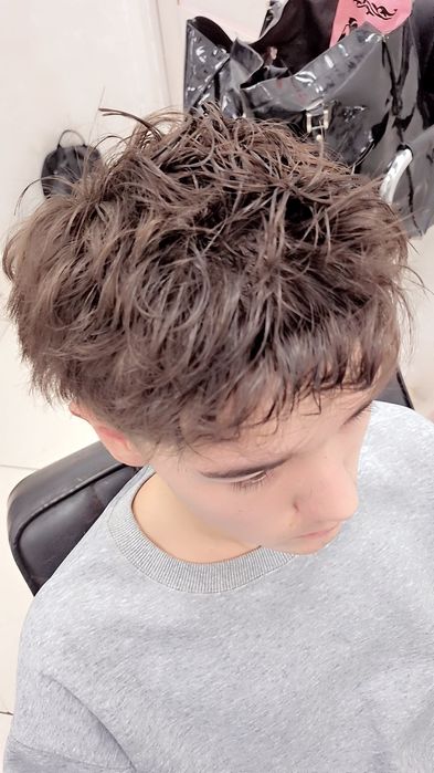 Корейская завивка волос