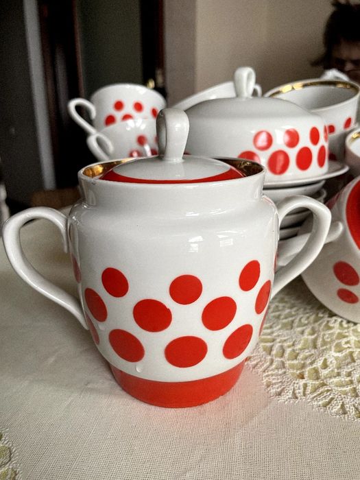 Борисовский фарфор чайный сервиз