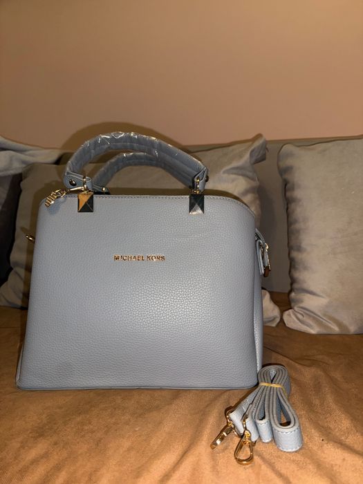 Дамска чанта Michael Kors – светлосин цвят