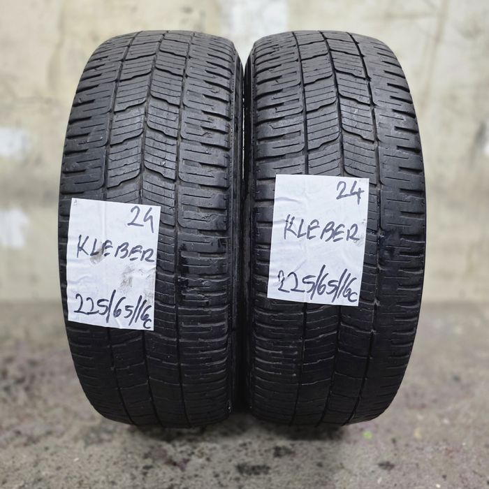 2×225/65/16c M+S.KLEBER 2024 Stare excelenta.