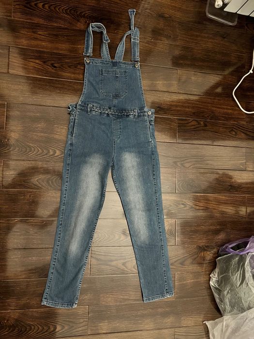 Джинсовый комбинезон новый турция размер S