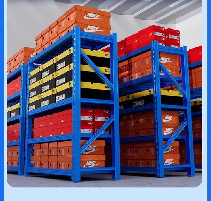 Складские стеллажи / железные витрины / офис мебель