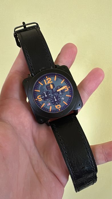 Blancier Desert Wolf – Ceas Cronograf Stil Militar / Tactical