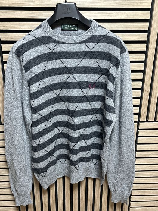 Fred Perry : Made in England - Wool Jumper -Вълна размер ХЛ / Оригинал