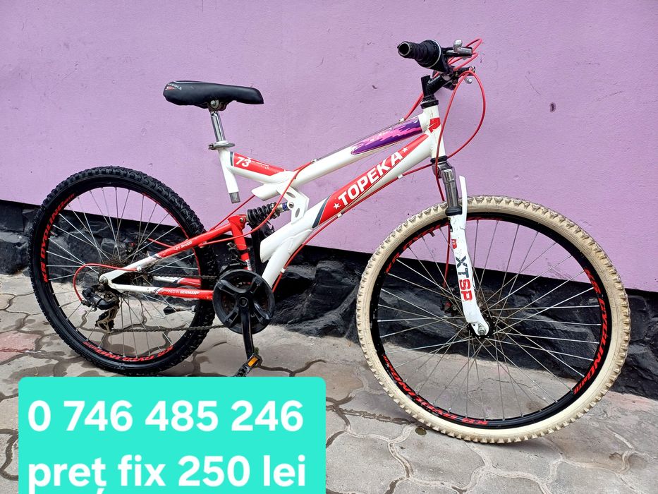 Bicicleta cu frane pe disc