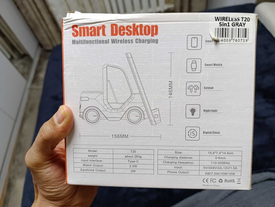 Продам беспроводную зарядку для телефона, 200.000 сум