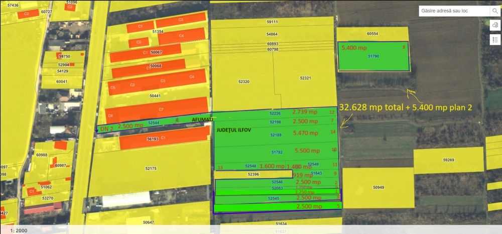 Teren de vanzare Afumati