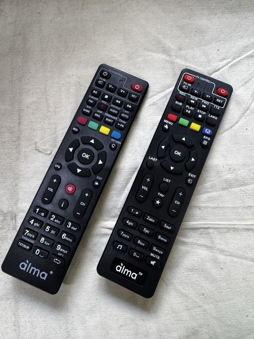 Пульт длЯ приставки Alma tv