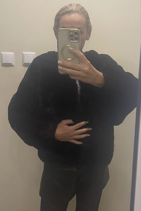 Пухкаво яке Zara XS