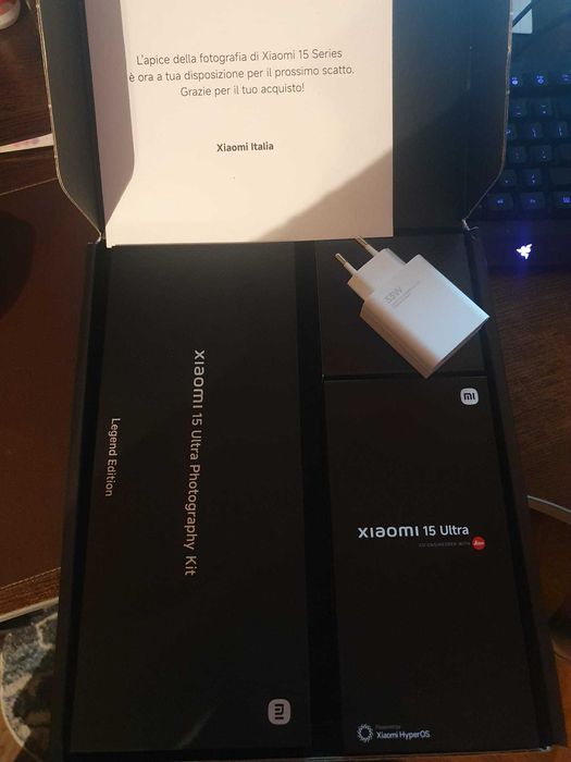 Xiaomi 15 ULTRA + Kit de fotografie Legend Edition si incarcator
