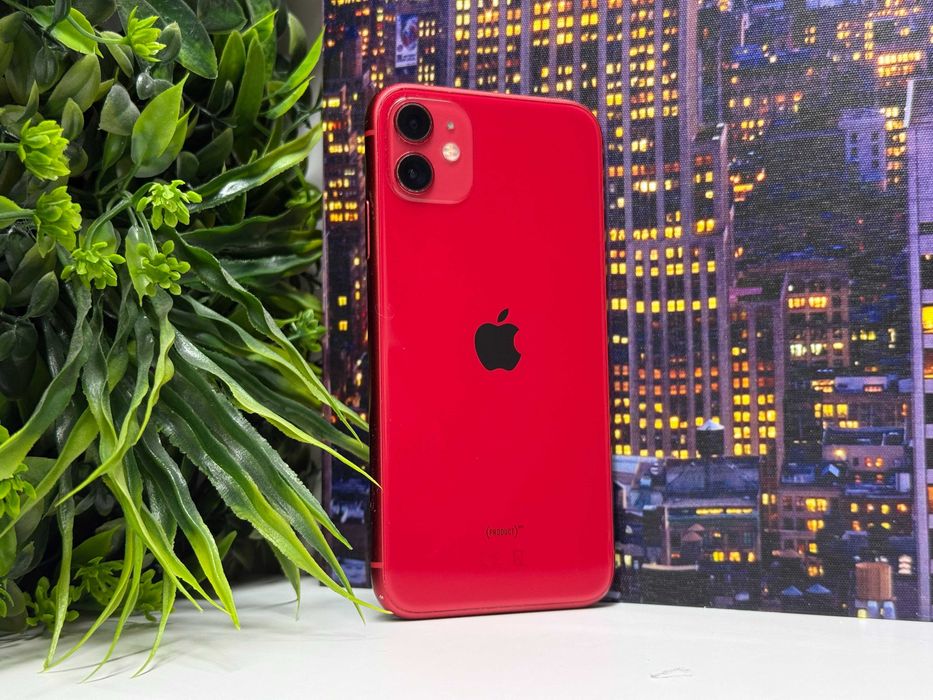 iPhone 11 64GB Red 100% Батерия Гаранция