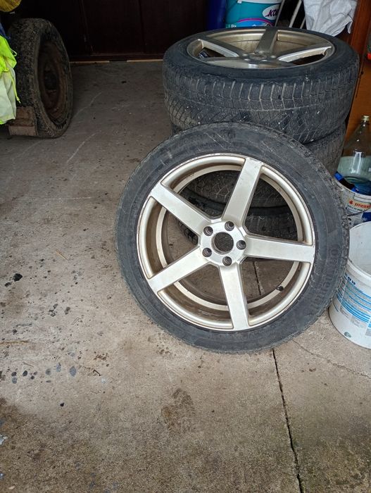 Vand set jante (4 jante, pret pentru toate) Mercedes pe 19 in stare fo