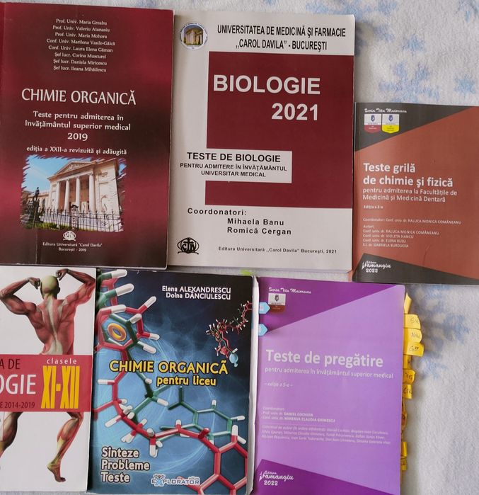 Cărți pregătire medicină