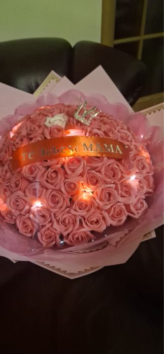 Buchete cu trandafiri din sapun diverse modele