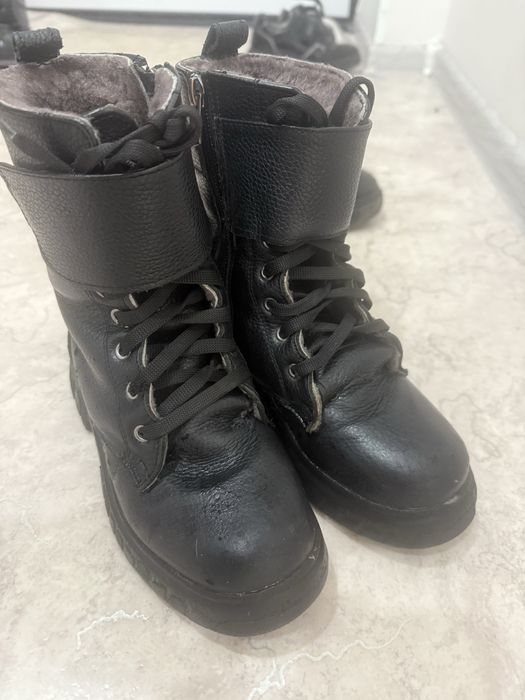 Продам зимнии сапоги натуралка