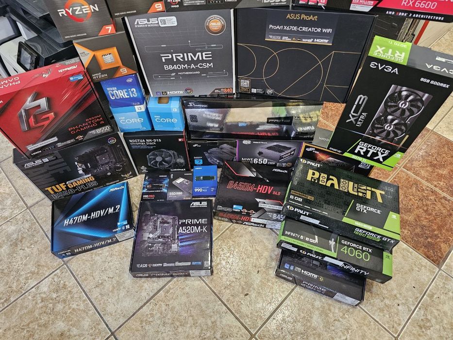 Кутии от Процесори/Видеокарти | CPU & GPU boxes | intel | AMD | Nvidia