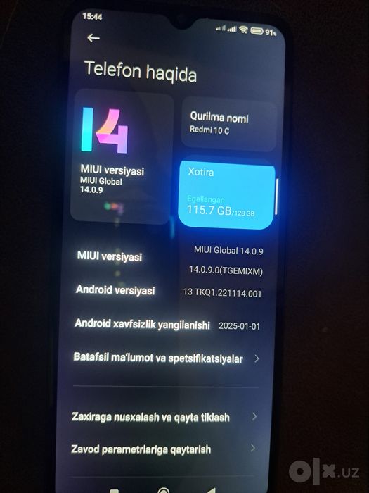 Redmi 10c sotiladi